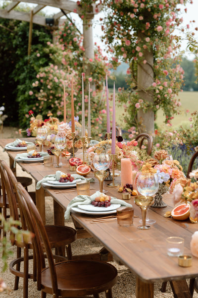 Embrace Boldness: A Summer-Inspired Wedding Tablescape at Euridge Manor